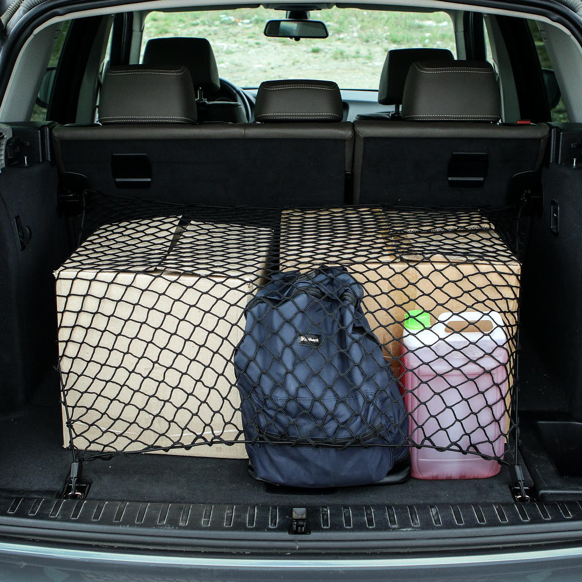 Сетка багажная torso, напольная 90×75 см, 4 пластиковых крючка