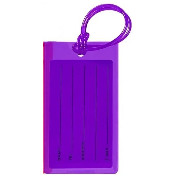 Новая красочная ПВХ симпатичная багажная бирка мягкая чемоданная багажная бирка карточка дорожная багажная бирка сумка бирки держатель удостоверения личности дорожные аксессуары