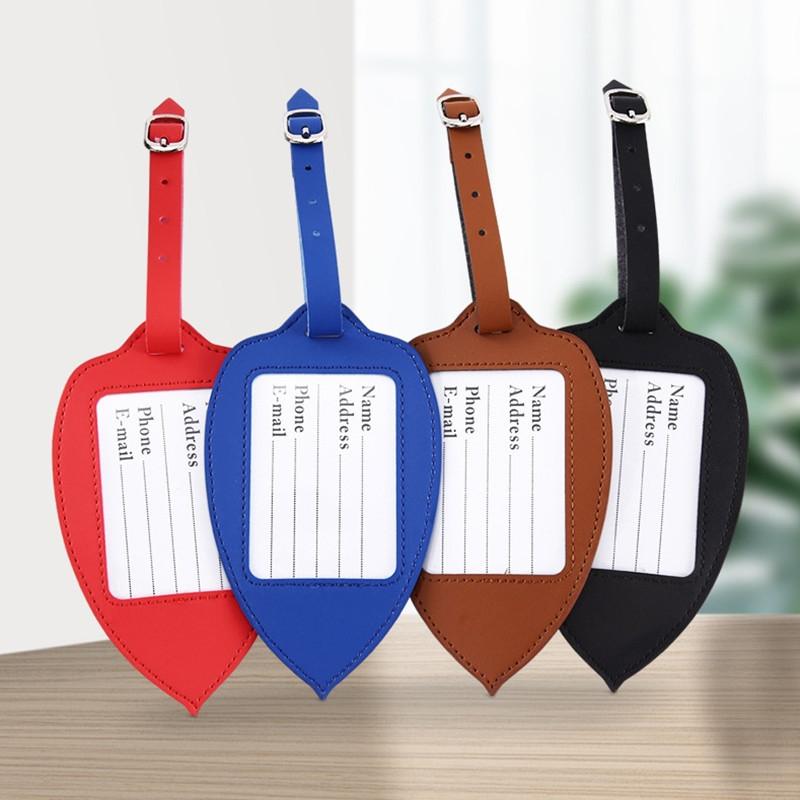 4 шт. кожаная дорожная бирка, защитная багажная бирка с листом, багажная бирка, багажная бирка